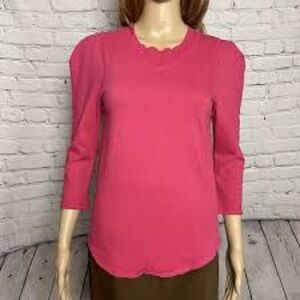 We The Free Vibrant Pink Top Size L